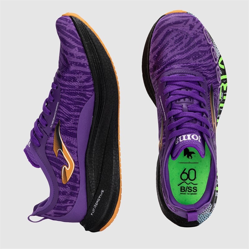 Joma R1000 25 Behobia San Sebastian Carbon Plate Neutrale Hardloopschoenen Paars - Afbeelding 4