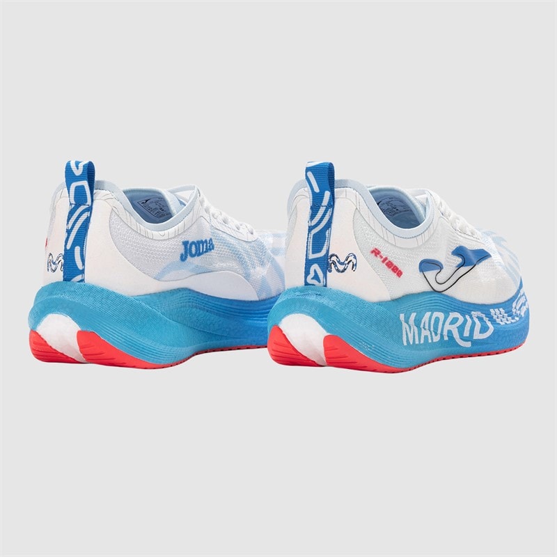 Joma Herren R1000 25 Madrid Halbmarathon Carbonplatte Neutrale Laufschuhe Weiß - Bild 3