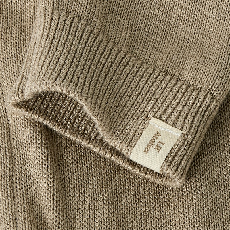 Lil' Atelier Kinderen Dundo Gebreide Broek Oxford Tan - Afbeelding 3