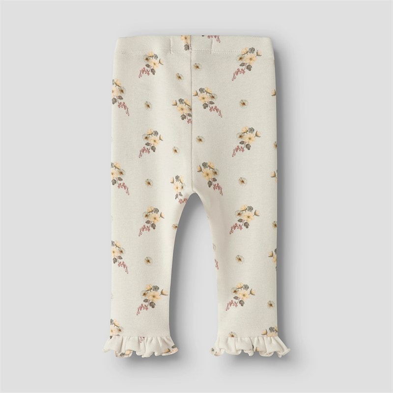 Lil' Atelier Leggings Gayo Fille Coconut Milk - Image 2