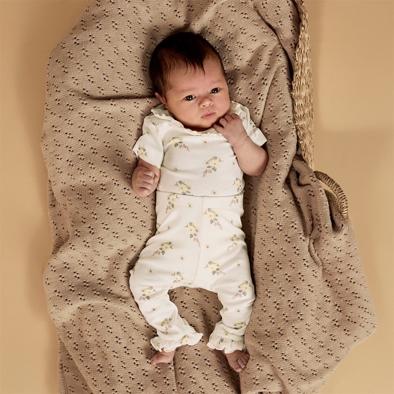 Lil' Atelier Leggings Gayo Fille Coconut Milk - Image 4