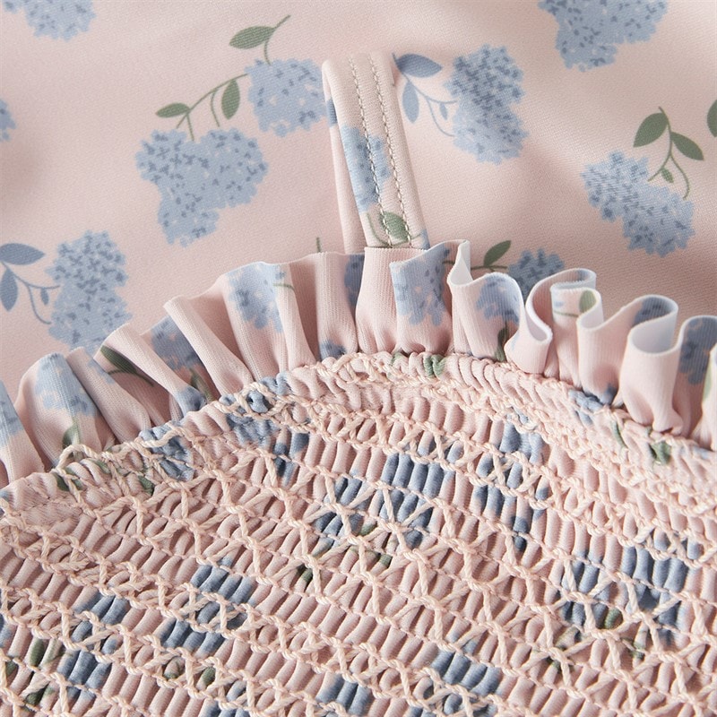 Lil' Atelier Maillot de bain Fiona Fille Peach Whip - Image 3