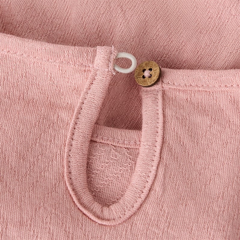 Lil' Atelier T-shirt z krótkim rękawem Halina dla dziewczynki kolor Rose Tan – zdjęcie  3