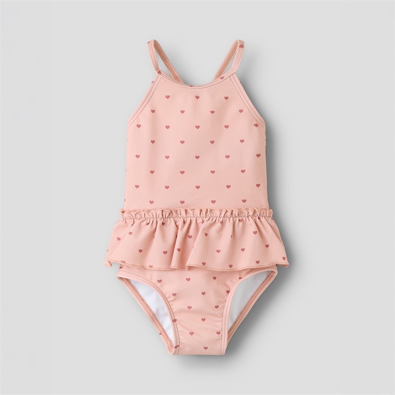 Lil' Atelier Meisjes Helgina Zwempak Misty Rose