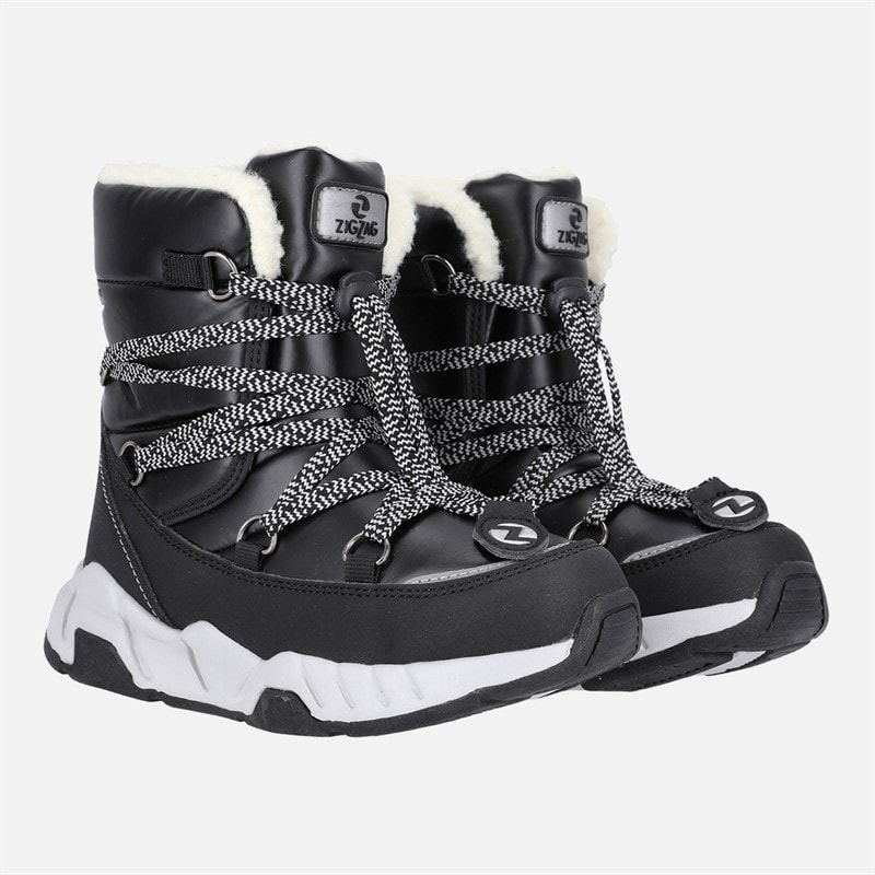 Zig Zag Wodoodporne buty dla dzieci dla dzieci kolor 1001 Black – zdjęcie  5