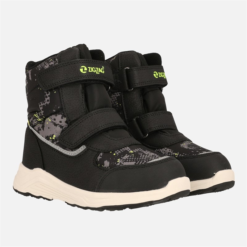 Zig Zag Kinder Ponugra wasserdichte Stiefel 1001 Black - Bild 5