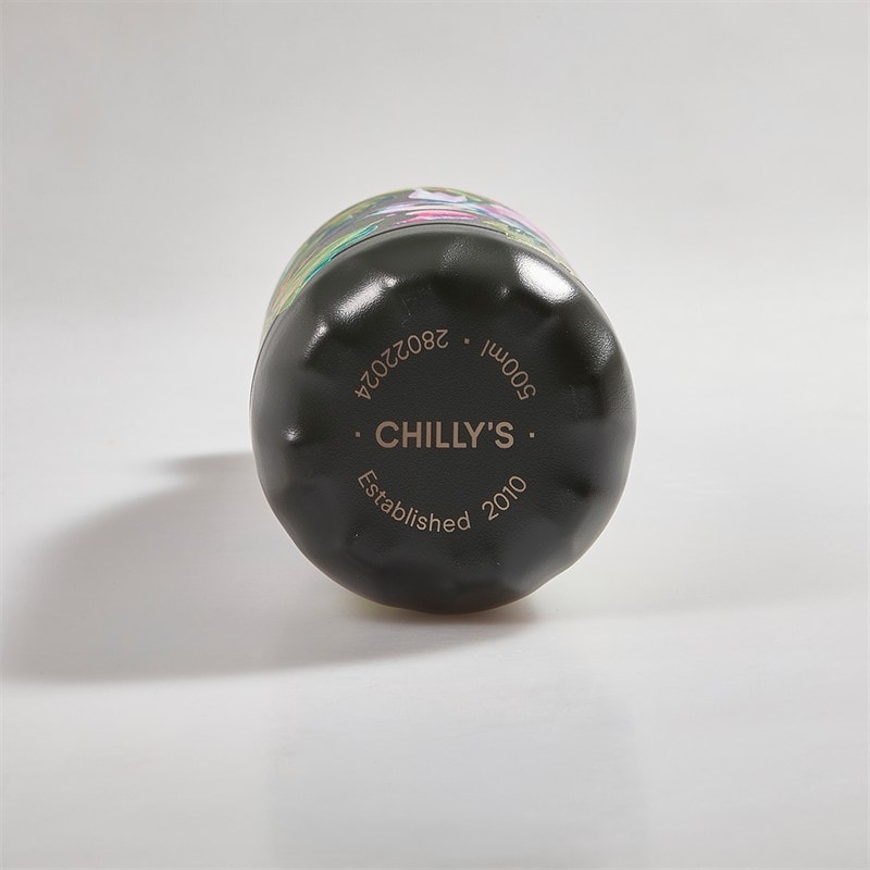 Chillys Butelka tropikalna 500 ml kolor Midnight Jungle – zdjęcie  3