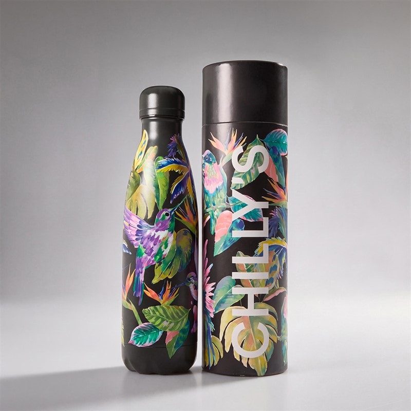 Chillys Butelka tropikalna 500 ml kolor Midnight Jungle – zdjęcie  4