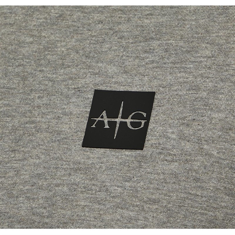 Avant Garde Heren Sawton T-shirts Drie-Pack Zwart/Wit/Grijs Melange - Afbeelding 2