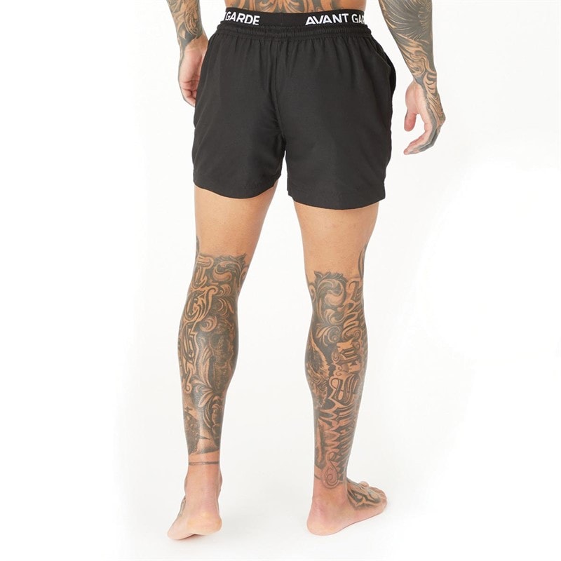 Avant Garde Herren Abroad Badeshorts Schwarz - Bild 2