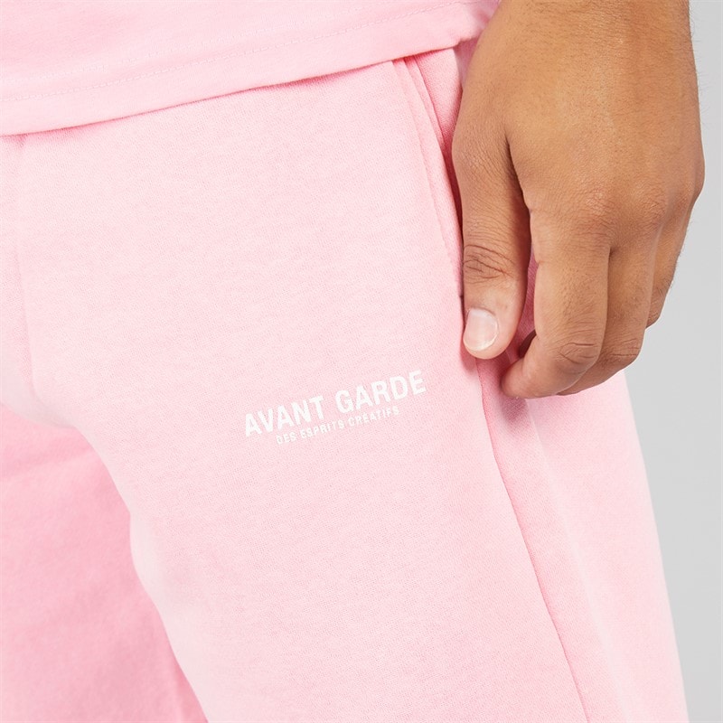 Avant Garde Herren Shorts Kreativ Entspannter Sitz Bubblegum Rosa - Bild 3