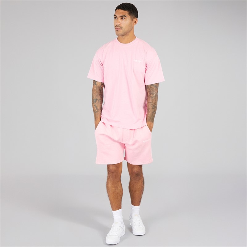 Avant Garde Herren Shorts Kreativ Entspannter Sitz Bubblegum Rosa - Bild 4