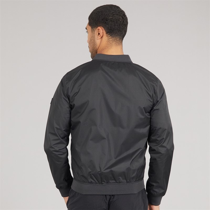 Avant Garde Heren Bomberjacke Schwarz - Afbeelding 2