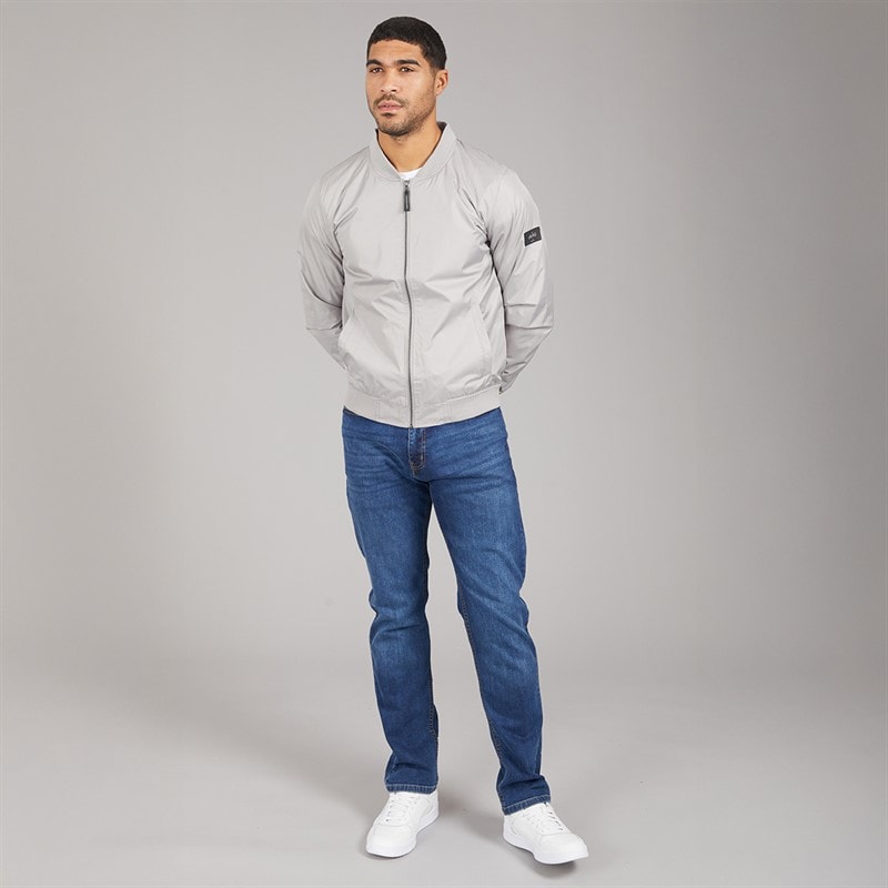Avant Garde Veste bomber Homme Gris Clair - Image 4