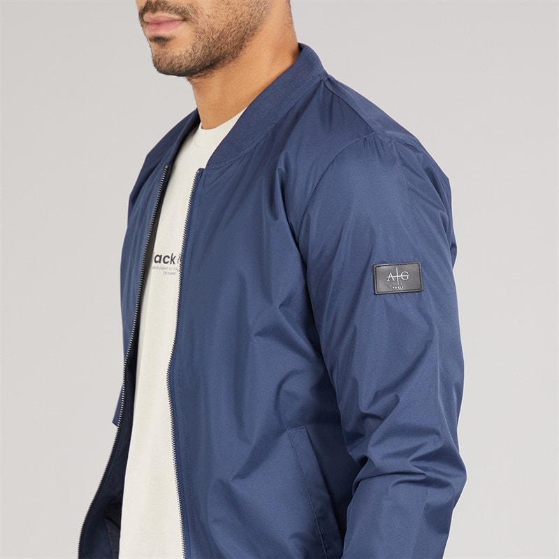 Avant Garde Veste Bomber Homme Bleu Marine - Image 3