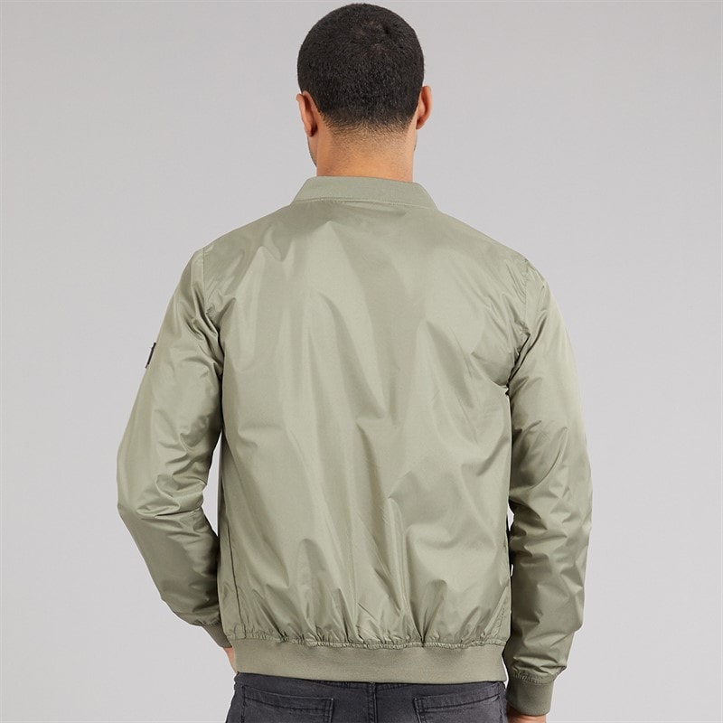 Avant Garde Heren Bomberjacke Oliv - Afbeelding 2