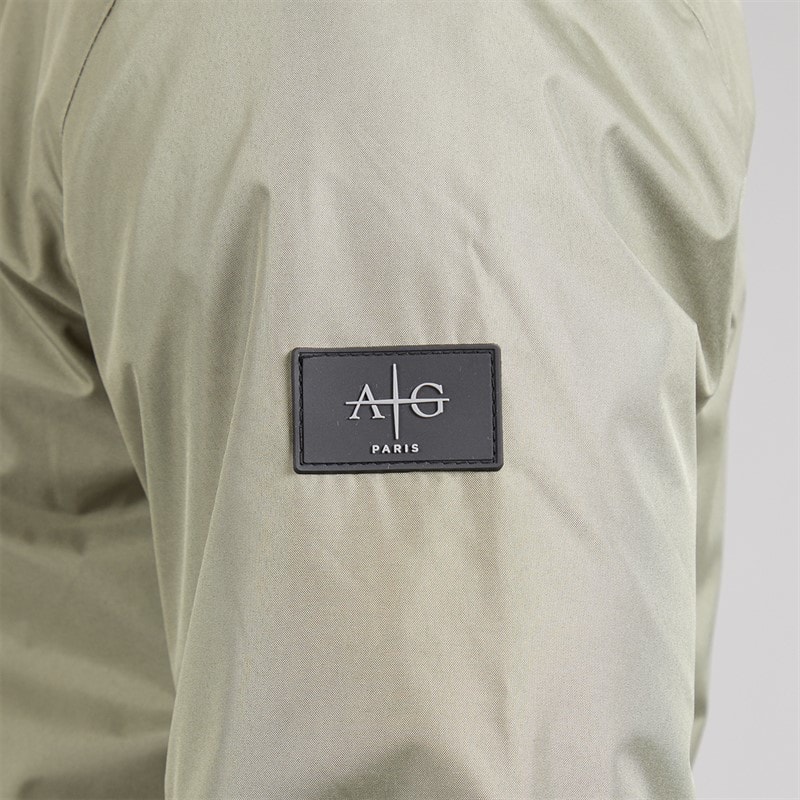 Avant Garde Heren Bomberjacke Oliv - Afbeelding 3