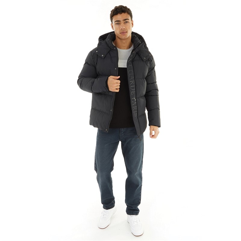 Avant Garde Herren Cottian Steppjacke Schwarz - Bild 4