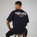Avant Garde Herren Gradient T-Shirts Schwarz
