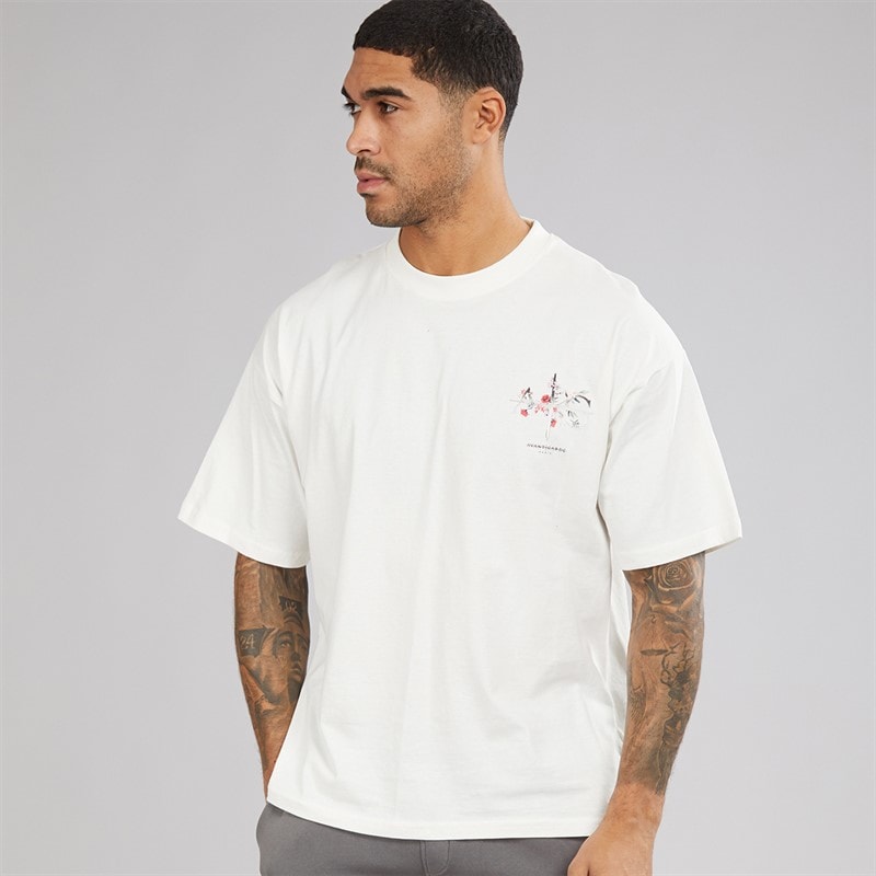 Avant Garde Herren Gradient T-Shirts Weiß - Bild 2