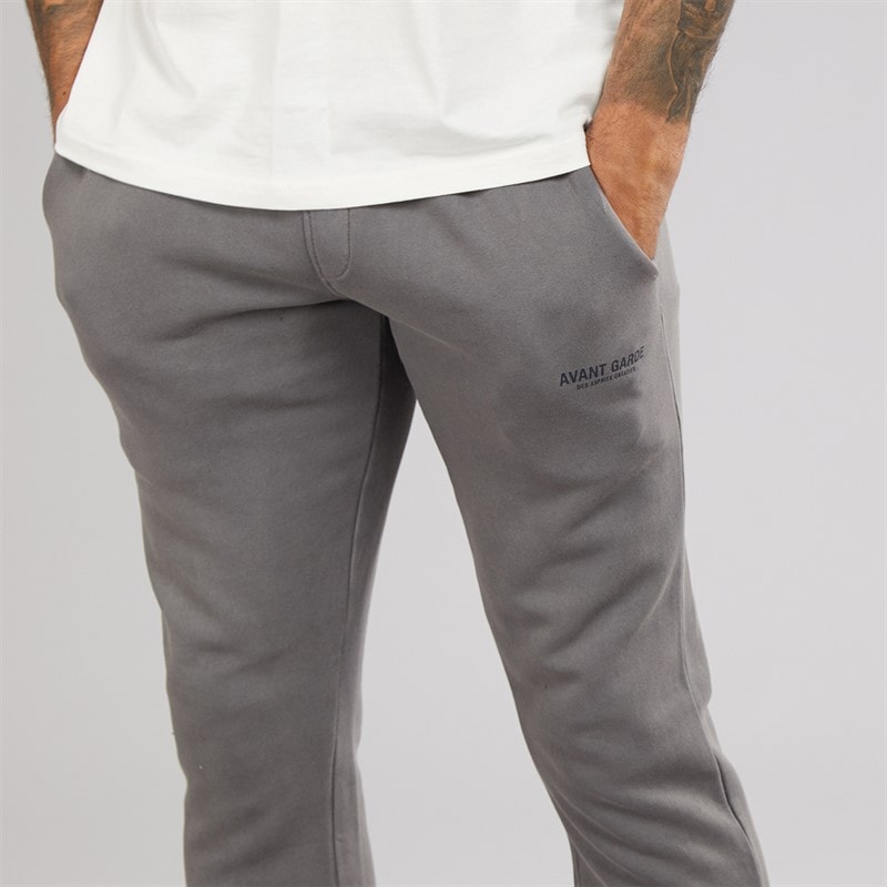 Avant Garde Jogging Pantalon Homme Teinture Pigmentée Acier - Image 3