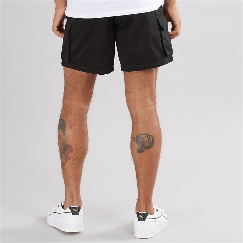 Avant Garde Cargo Shorts Zwart Heren - Afbeelding 2