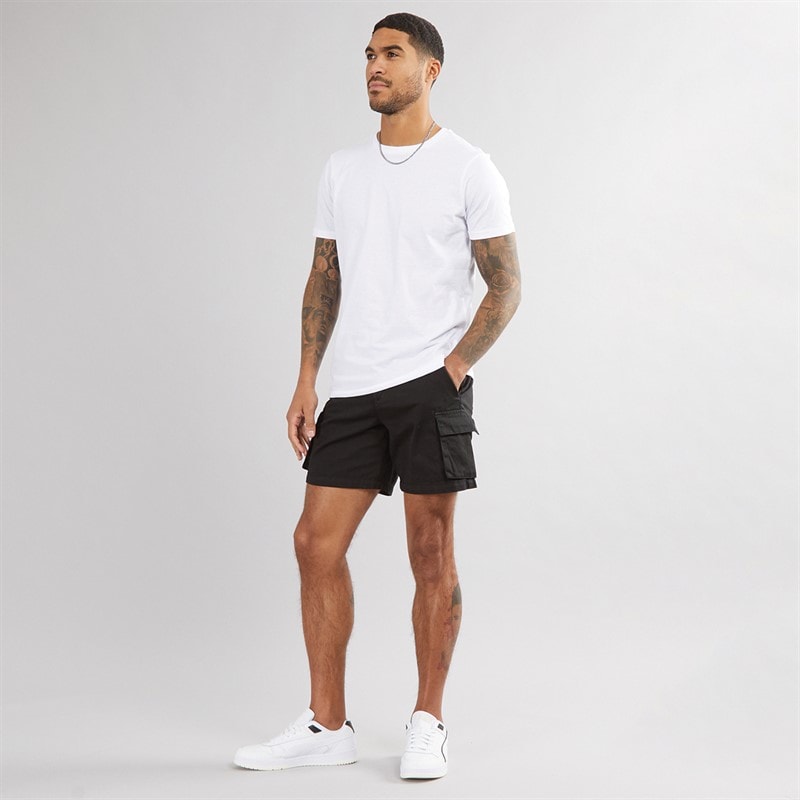 Avant Garde Cargo Shorts Zwart Heren - Afbeelding 3