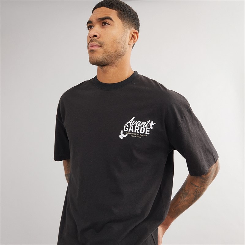 Avant Garde Herren Endless T-Shirt Schwarz - Bild 2