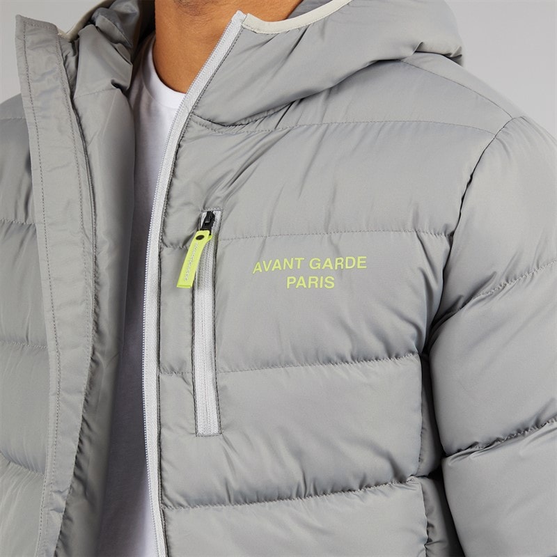 Avant Garde Heren Thor Puffer Jas Slate - Afbeelding 3