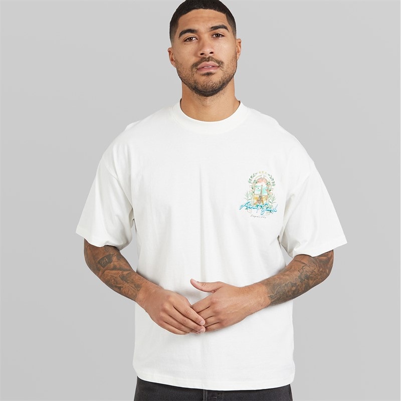 Avant Garde Heren Windows T-shirt Off White - Afbeelding 2