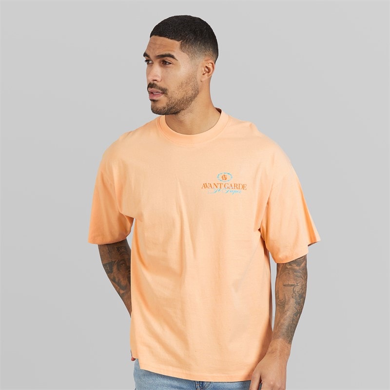 Avant Garde Herren Terrain T Shirt Peach - Bild 2