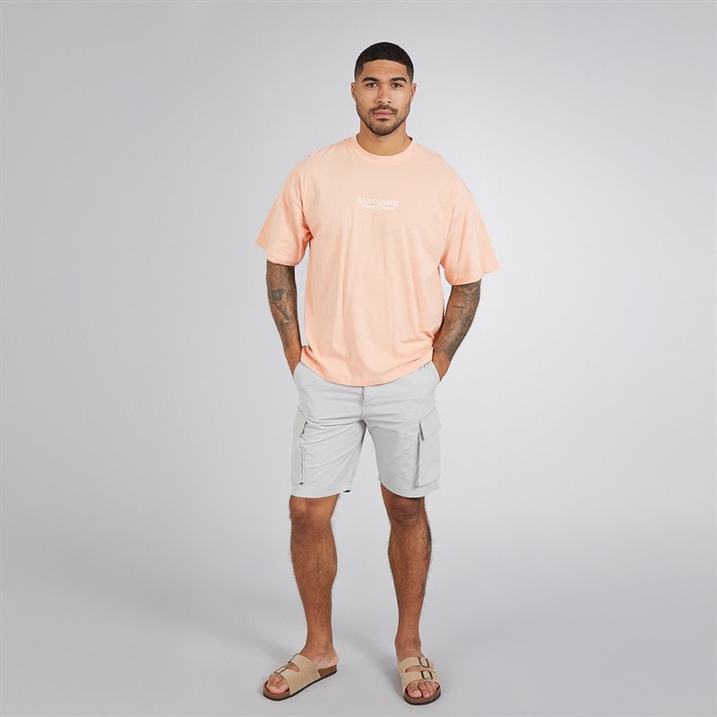 Avant Garde Heren Scape T-Shirt Salmon - Afbeelding 4