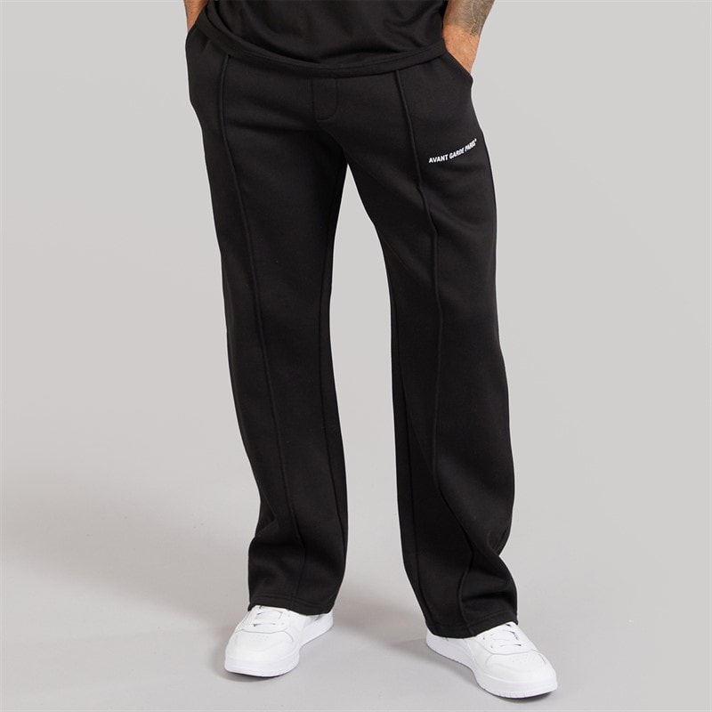 Avant Garde Homme Lowell Joggers à ourlet ouvert Noir