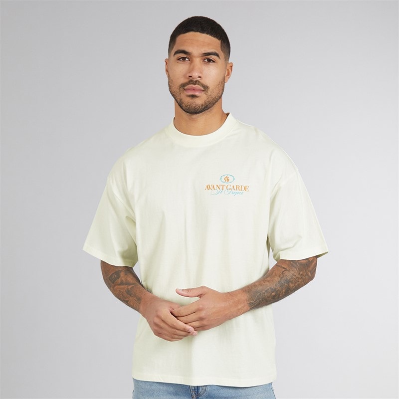 Avant Garde Heren Terrain T-shirt Off White - Afbeelding 2