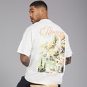 Avant Garde Heren Scape T-Shirt Off White