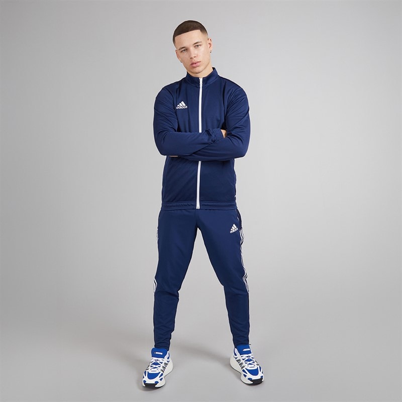 adidas Męskie Entrada 22 Topy sportowe do biegania Niebieski – zdjęcie  4
