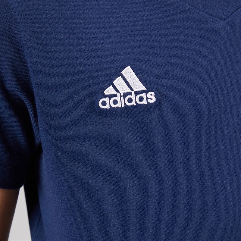 adidas Junior Entrada 22 T-shirt Team Navy Blue - Afbeelding 3
