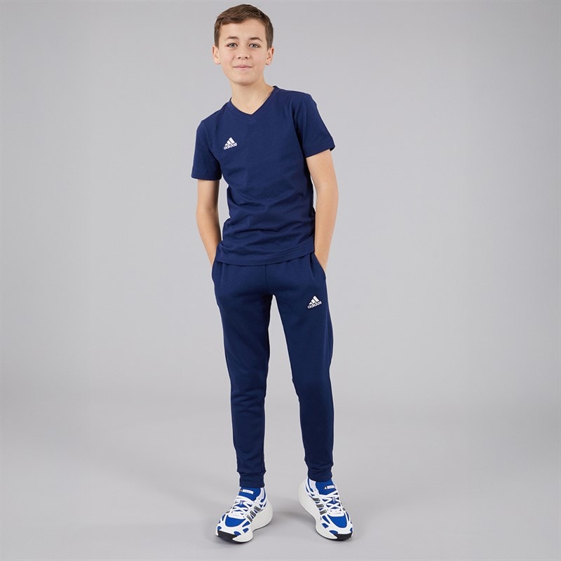 adidas Junior Entrada 22 T-shirt Team Navy Blue - Afbeelding 5