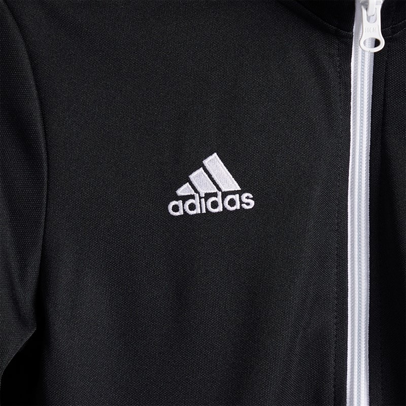 adidas Veste d'entraînement Entrada 22 Junior en polyester Noir - Image 5