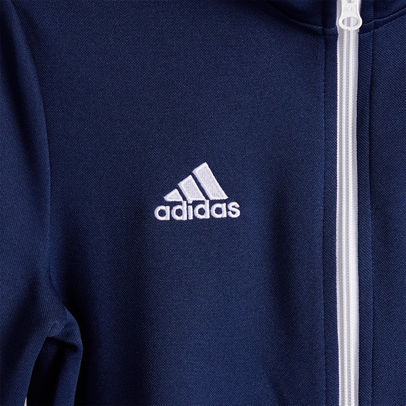 adidas Entrada 22 Poly Track Jacket dla młodzieży kolor Team Navy Blue – zdjęcie  5