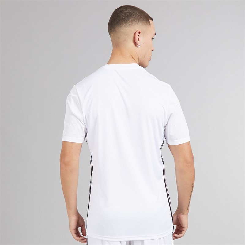 adidas T-shirt Tabela 23 Homme Blanc/Noir - Image 2