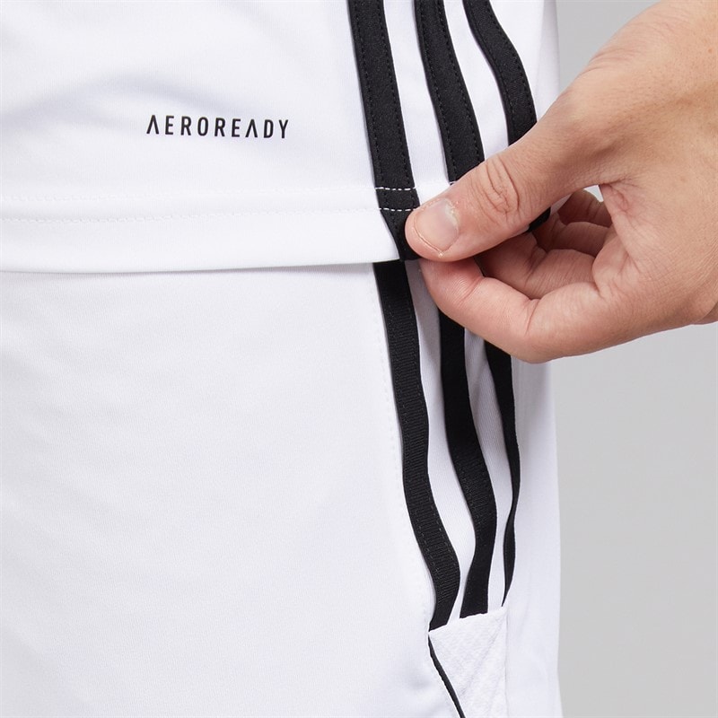 adidas T-shirt Tabela 23 Homme Blanc/Noir - Image 5