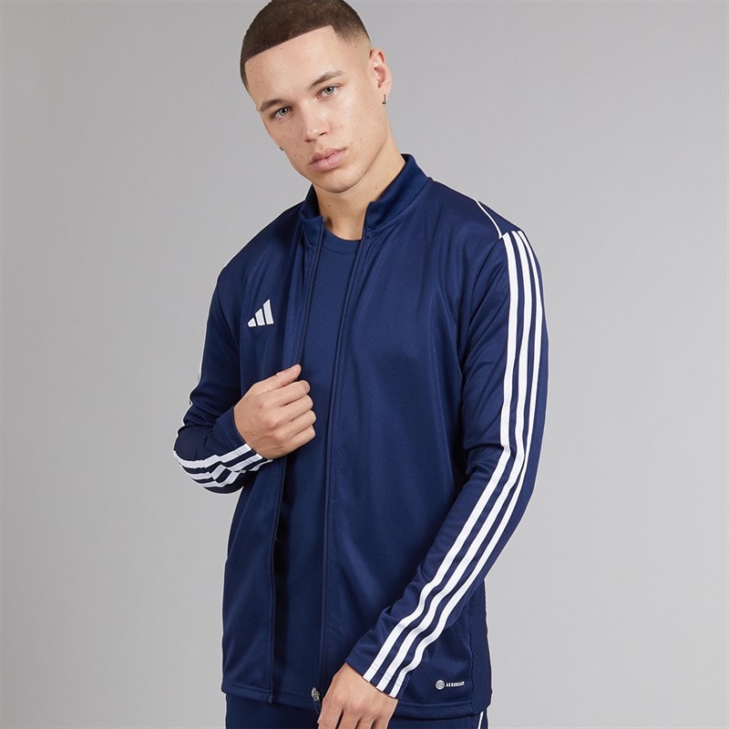 adidas Heren Tiro 23 Track Sports Performance Tops Marine
