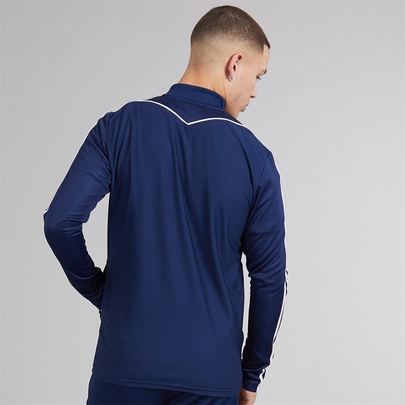 adidas Męskie Tiro 23 Track Topy sportowe do biegania marynarka wojenna – zdjęcie  2