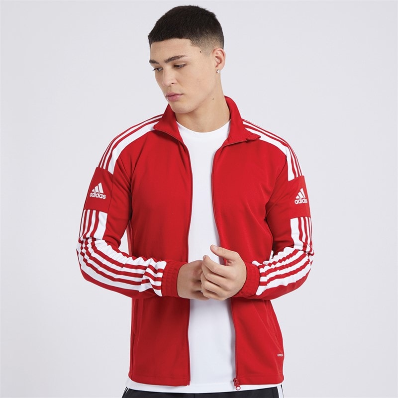 adidas Heren Squadra 21 Track Sports Performance Tops Rood