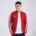 adidas Męskie Tiro 23 Track Topy sportowe do biegania Czerwony