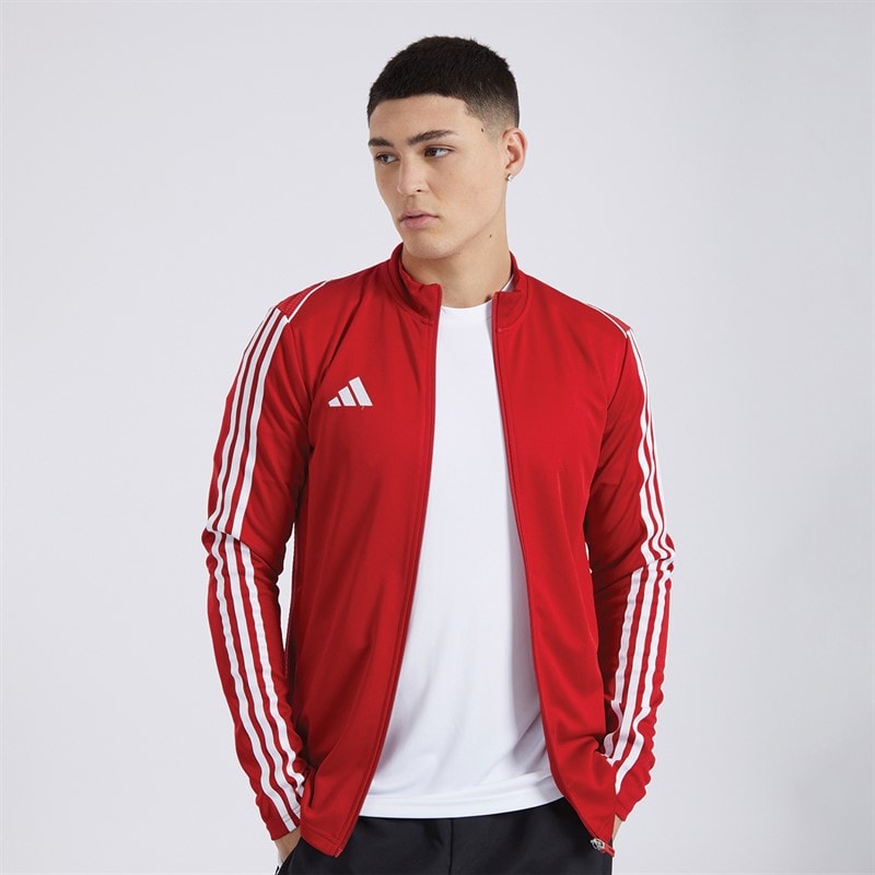 adidas Heren Tiro 23 Track Sports Performance Tops Rood