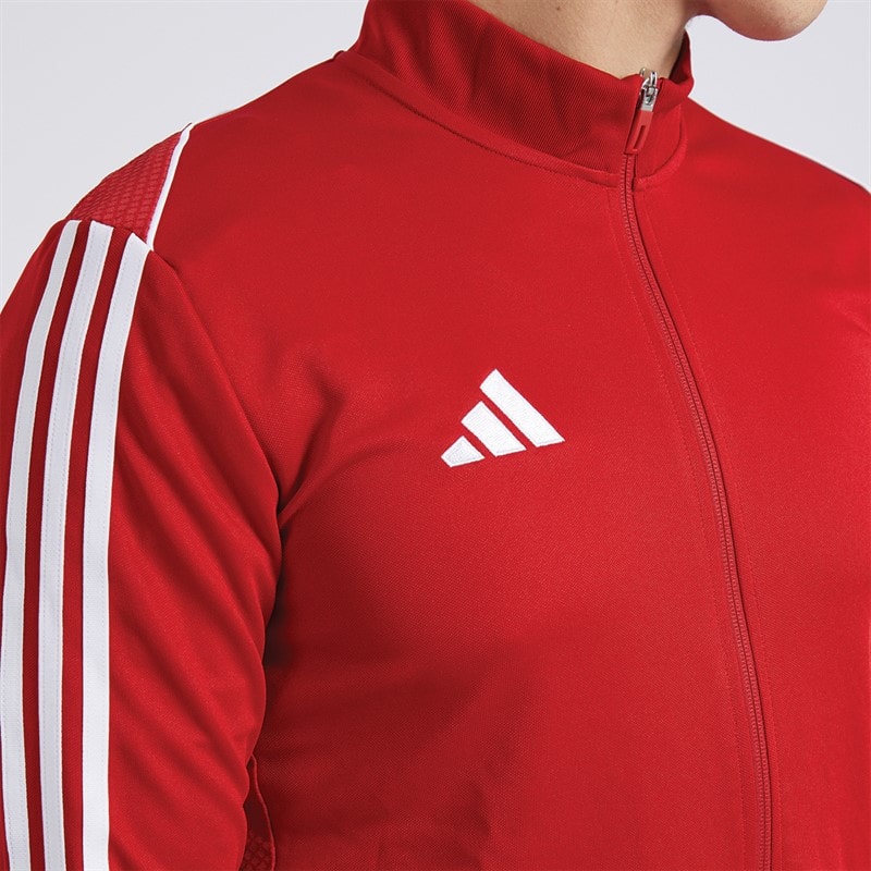 adidas Tiro 23 bluza treningowa dla niego kolor czerwony – zdjęcie  3