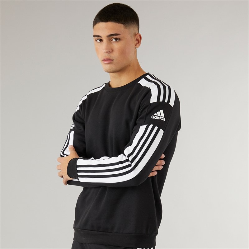 adidas Heren Squadra 21 Sweater Zwart/Wit