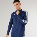 adidas Heren Tiro 23 Club 1/4 Rits Trainingsshirt Marineblauw/Wit